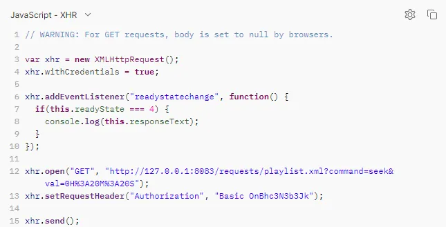 A screenshot of a customized Windows shortcut that can launch VLC's web interface